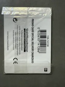 Pokemon TCG Special Delivery Charizard SWSH075 Holo Promo Sealed - Image 2