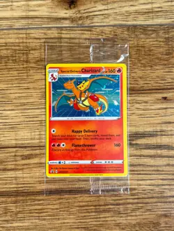 Pokemon TCG Sealed Special Delivery Charizard SWSH075 Promo Cards Holo - Image 1