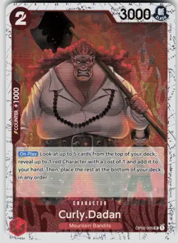 Curly.Dadan Foil OP02-005 Premium Booster Vol 2 PRB-02 One Piece - Image 1