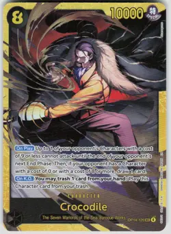 Crocodile Foil OP14-120 The Azure Sea's Seven One Piece - Image 1