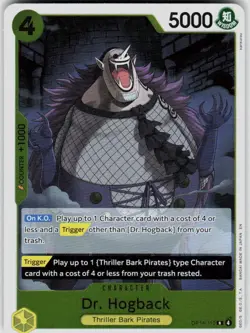 Dr. Hogback Foil OP14-110 The Azure Sea's Seven One Piece - Image 1