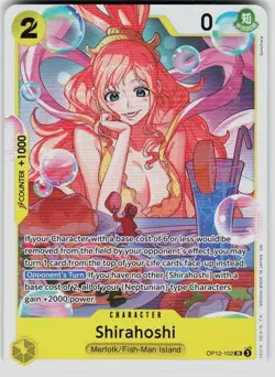 Shirahoshi Foil OP12-102 Legacy of the Master One Piece - Image 1