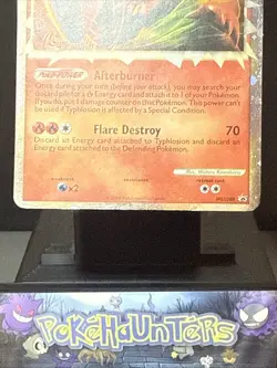 Pokemon Card Typhlosion HGSS09 HeartGold SoulSilver BlackStar Promo Played LP - Image 3