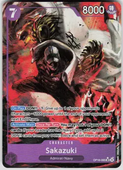 Sakazuki Foil OP16-065 The Time of Battle One Piece - Image 1