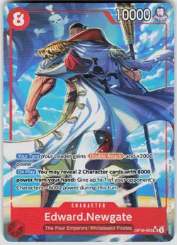 Edward.Newgate Foil OP16-003 The Time of Battle One Piece - Image 1