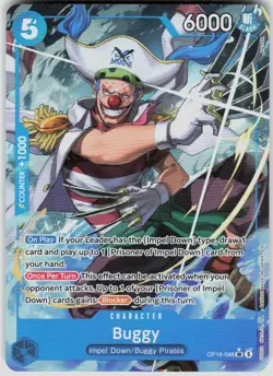 Buggy (048) Foil OP16-048 The Time of Battle One Piece - Image 1