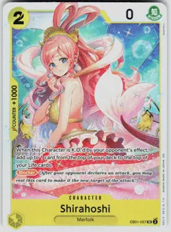 Shirahoshi Foil EB01-057 Premium Booster Vol 2 PRB-02 One Piece - Image 1