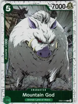 Mountain God Foil EB01-018 Premium Booster Vol 2 PRB-02 One Piece - Image 1