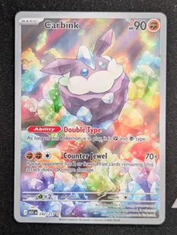Carbink - 242/217 ME: Ascended Heroes Pokemon TCG NM Holo - Image 1
