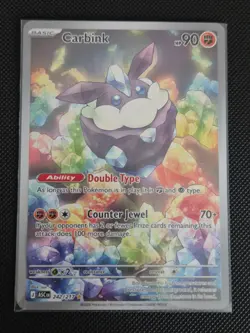 Pokemon TCG Carbink 242/217 Ascended Heroes Alternate Art - Image 1