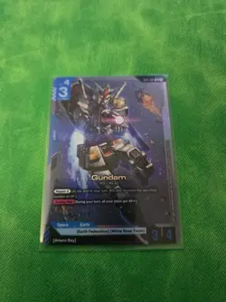 2024 Gundam Card Game TCG Edition Beta Gundam RX-78-2 ST01-001 English LR - Image 1