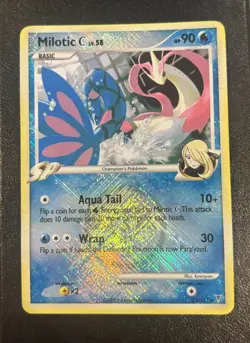 Milotic C 35/147 Supreme Victors Crosshatch Pokemon League Promo Card - Image 1