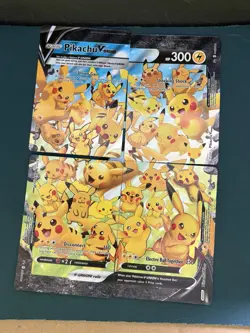 Pokemon TCG Pikachu V-UNION SWSH139 Promo 4-Card Set Holo English NM - Image 1