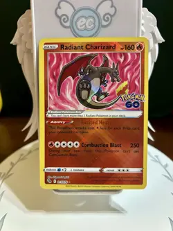 Radiant Charizard 011/078 Pokemon GO Holo - Image 1