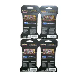 Pitch Black Sleeved Booster Pack - Art Bundle Set of 4 | Pokemon TCG - Image 2