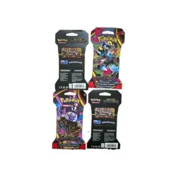 Pitch Black Sleeved Booster Pack - Art Bundle Set of 4 | Pokemon TCG - Image 3