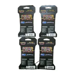 Pitch Black Sleeved Booster Pack - Art Bundle Set of 4 | Pokemon TCG - Image 5