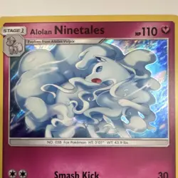 The Pokemon Company Alolan Ninetales 110 HP SM128 SM Promo Holo English - Image 3