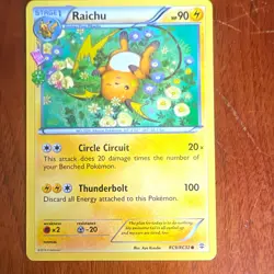 Pokemon TCG Raichu Holo Common Generations RC9/RC32 English 2016 90 HP - Image 1