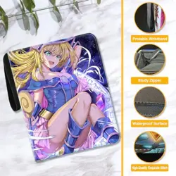Trading YGO Card Binder, Fits 900 Cards Card Collector Album Magician Girl 1 - Image 5