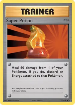 Super Potion #87/108 Xy - Evolutions Uncommon Pokemon TCG NM - Image 1