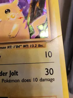Pokemon Pikachu 35/108 Evolutions Cracked Ice Holo Rare Promo MP - Image 3