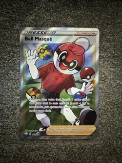 BALL MASQUE FULL ART - POKEMON 065/072 EB4.5 DESTINEES RADIEUSES NEUF FR - Image 1