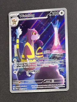 Pokemon Watchog 097/086 Illustration Rare Chaos Rising Near Mint - Image 3