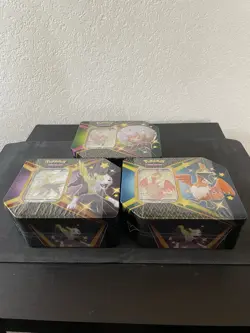Pokemon TCG Shining Fates Tin Set Of 3 Eldegoss Boltund Cramorant - New/Sealed - Image 2