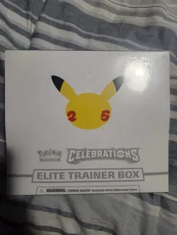 Pokemon Celebrations Elite Trainer Box ETB TCG 25th Anniversary Edition 820650809439 - Image 1