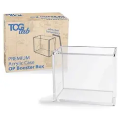 TCG LAB PREMIUM CASE PROTETTIVO PER ONE PIECE BOOSTER BOX MAGNETIC IN PLEXIGLASS - Image 1