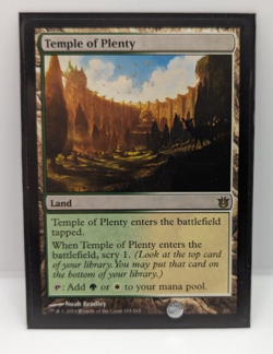 MTG Temple of Plenty Born of the Gods 165 Regular Rare NM - Image 1