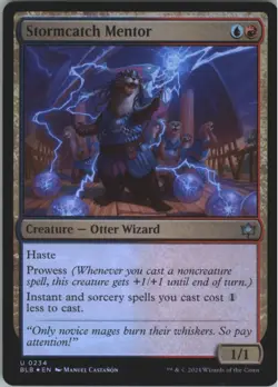 Stormcatch Mentor Bloomburrow Foil 234 mtg magic - Image 1