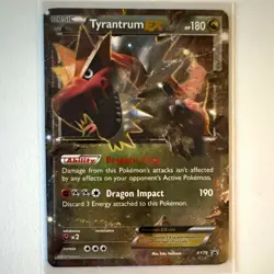 The Pokemon Company Tyrantrum EX XY70 Card Promo Holo 2015 180HP English - Image 1