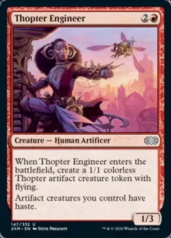 Thopter Engineer -Foil Light Play MTG Double Masters - Image 1