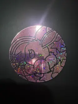 Eevee Jumbo Coin Pink Prismatic Evolutions - Pokemon Cards TGC - Image 1