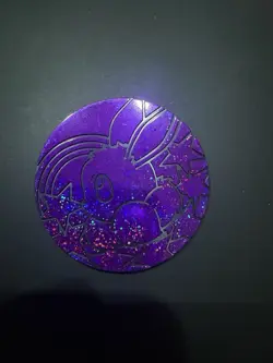 Eevee Jumbo Coin Purple Prismatic Evolutions - Pokemon Cards TGC - Image 1