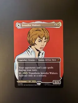 MTG Marvel Super Heroes Jennifer Walters Borderless 0388 Foil - Image 1