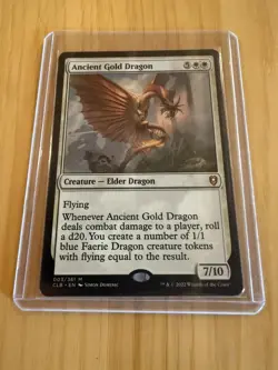 Ancient Gold Dragon Commander Legends: Battle for Baldur's Gate - Image 1