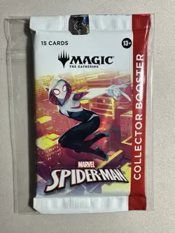 Magic The Gathering Marvel's Spider Man Collector Booster Pack (1 Pack)MTG - Image 1