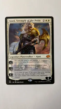 Ajani, Strength of the Pride - J22 - 141 - Mythic - NM - Image 1