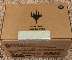 MTG Secret Lair The Dandan Deck Chaos Vault Factory Sealed Limited Edition Rare! - Image 3