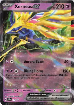 Xerneas ex Scarlet & Violet Promos 179 Holo Pokemon TCG NM - Image 1