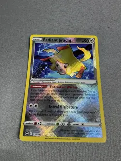Radiant Jirachi Pokemon Silver Tempest 120/195 Radiant Rare MINT - Image 2