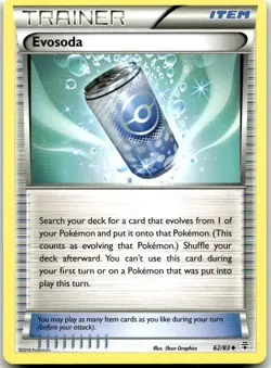 Pokemon Evosoda Generations GEN #62/83 Uncommon LP - Image 1