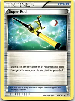 Pokemon Super Rod BREAKthrough BKT #149/162 Uncommon LP FILL YOUR SET!! - Image 1