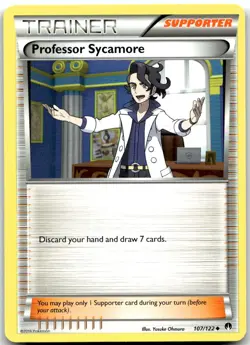 Pokemon Professor Sycamore BREAKpoint BKP #107/122 Uncommon LP BUY 2, 1 FREE! - Image 1