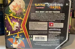 Pokemon TCG TIN Shining Fates Cramorant V Tin FACTORY SEALED - 6 Booster Packs - Image 3