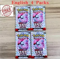 Pokemon Scarlet and Violet 151 Booster Bundle 4 pack New Factory Sealed - Image 1