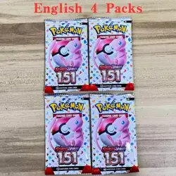 Pokemon Scarlet and Violet 151 Booster Bundle 4 pack New Factory Sealed - Image 3